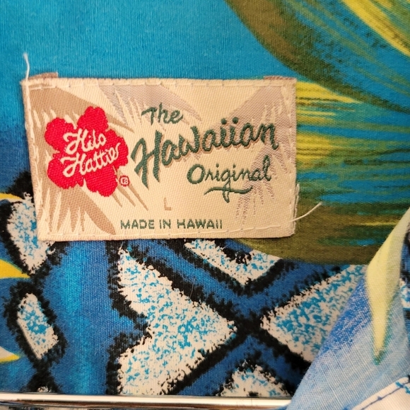 Hilo Hattie Hawaiian Shirt Large - Picture 3 of 3